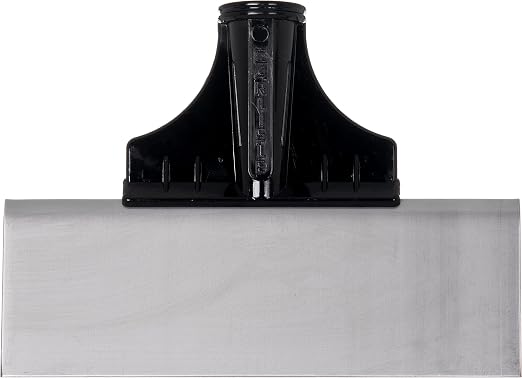 SPARTA Flo-Pac Floor Scraper with Handle Socket for Cleaning, 8 Inches, Black, (Pack of 12)