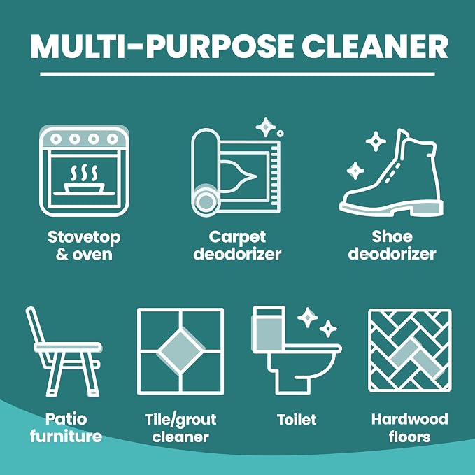 20 MULE TEAM Borax Powder, 65 Ounce, 4 Count, All Natural Laundry Booster & Multi-Purpose Household Cleaner for Kitchen and Bathroom, Stain & Odor Fighter, Helps Deodorize & Freshen
