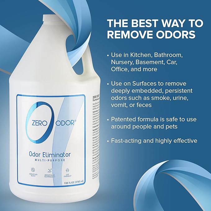 Zero Odor 128 oz. Multi-Purpose Odor Eliminator Refill GL1128004