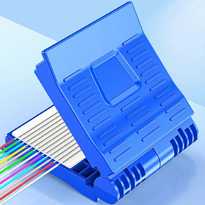 accufine Fiber Cleaner Wipes Fiber Optic Cleaner with 20 Cleaning Refill