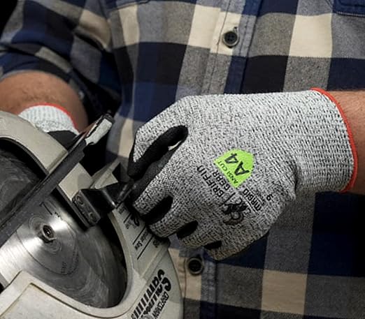 MAGID Griffin Gear ANSI A4 Liquid Repellent Nitrile Work Gloves, 144 Pairs, Size 10/XL (GPD456)