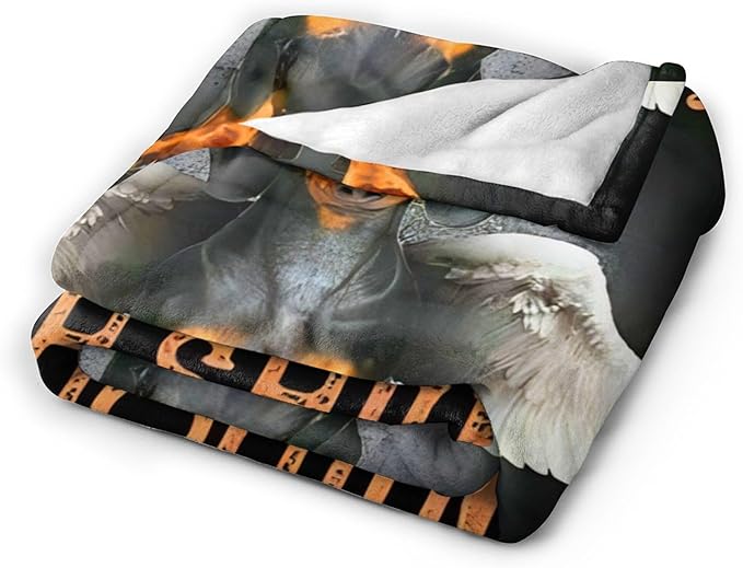Dachshund Gifts & Decor: Cute Dog Throw Blanket - Soft, Warm, Cozy Fleece for Couch, Sofa, Bed - 50"x40"