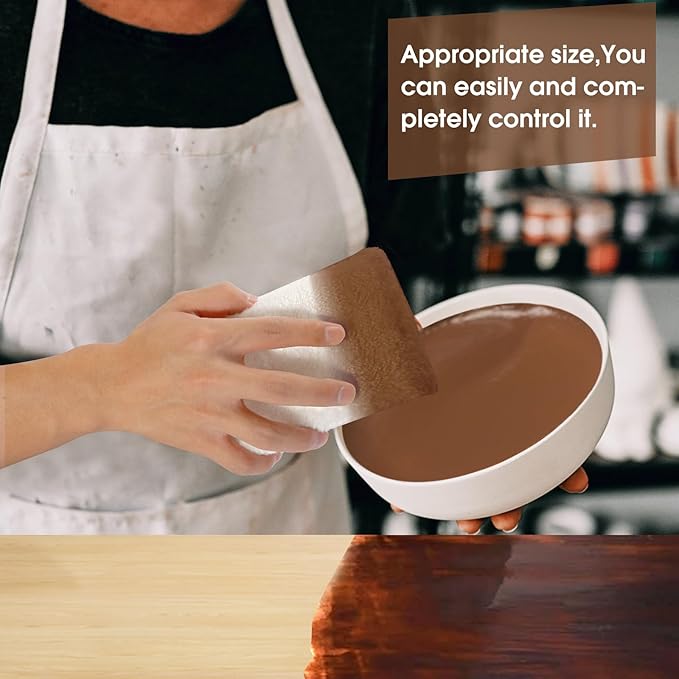9 Pack Wood Stain Applicator Pads, Lint, Snag Free Applicator Pads,for Wood Stain and Oil Based Finishes Cleaning,Reusable Applicator, Staining Pads Set
