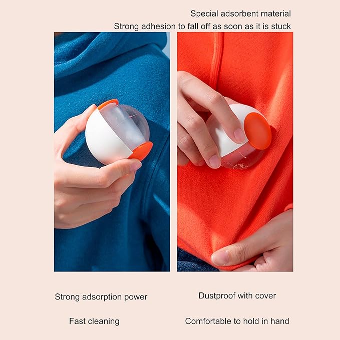 Reusable Gel Lint Roller Washable Strong Stickiness Portable Travel Lint Roller with Cover for Clothes Sofas