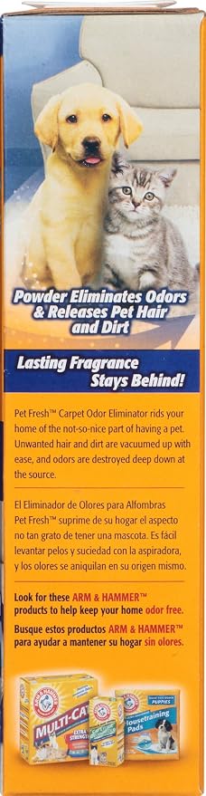 ARM & HAMMER Carpet Odor Eliminator, Pet Fresh, 30 Oz (Pack of 6)