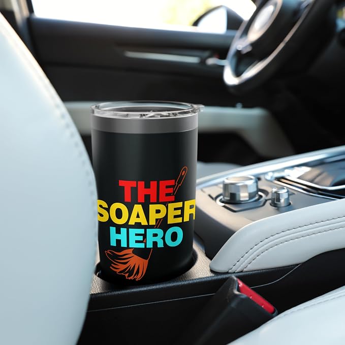 The Soaper Hero Cleaning Stainless Steel Insulated Tumbler