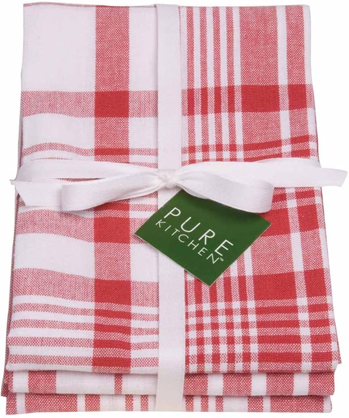 Now Designs Jumbo Dish Towels (Set of 3) - Red