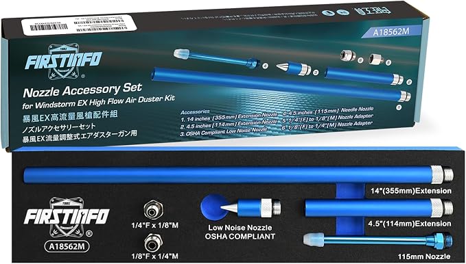 FIRSTINFO A18562M 6-Piece Accessory Set