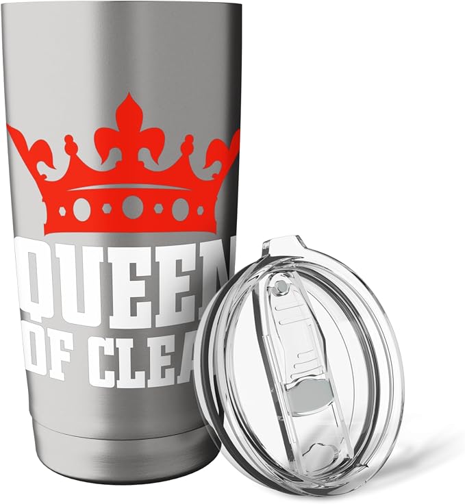 Queen of Clean Cleaning Stainless Steel Insulated Tumbler