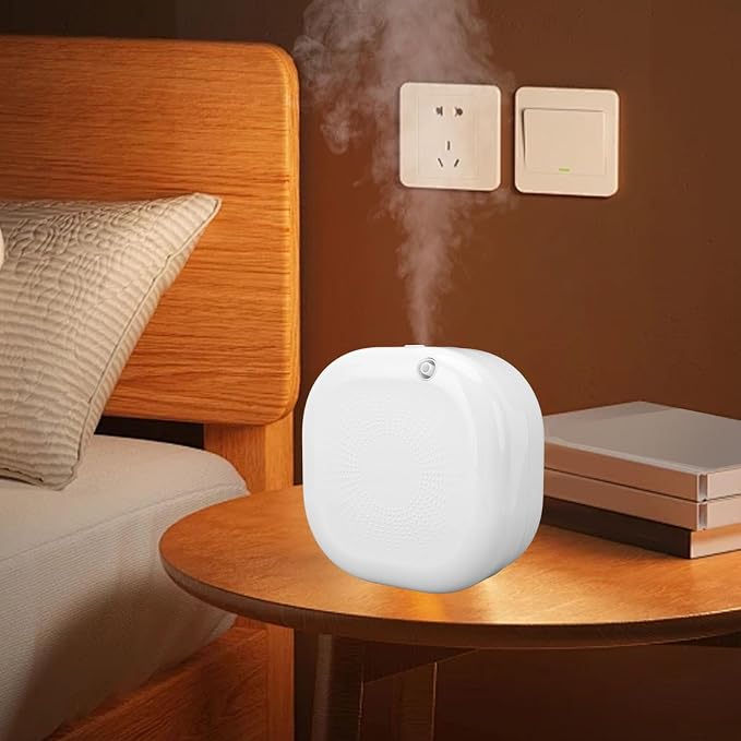 Waterless Essential Oil Diffuser, Large Capacity Smart Aromatherapy Machine with App Control for Home Office 500ml