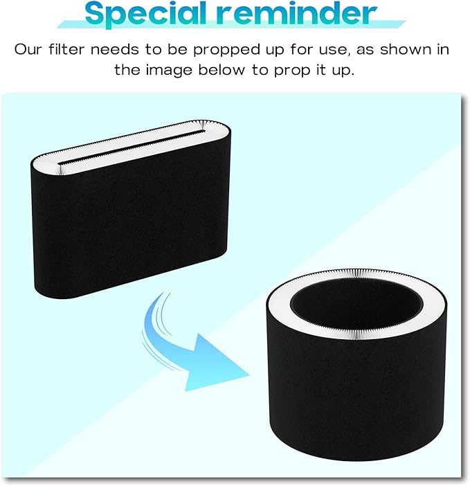 2-Pack Defender Replacement Filter Compatible with Filter Queen Defender 4000 7500 360 Purifiers
