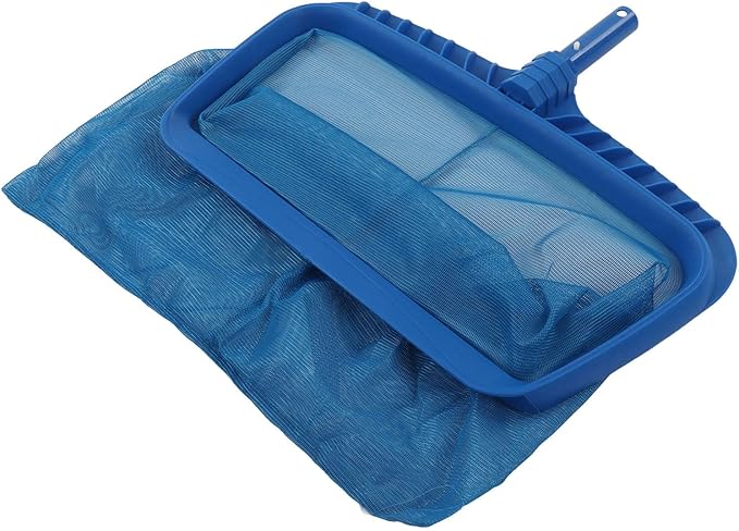 Pool Skimmer Net, 0.3 X 40.6cm Pool Skimmer Basket with Fine Mesh Heavy Duty ABS Frame Swimming Leaf Net for and Lake Maintenance