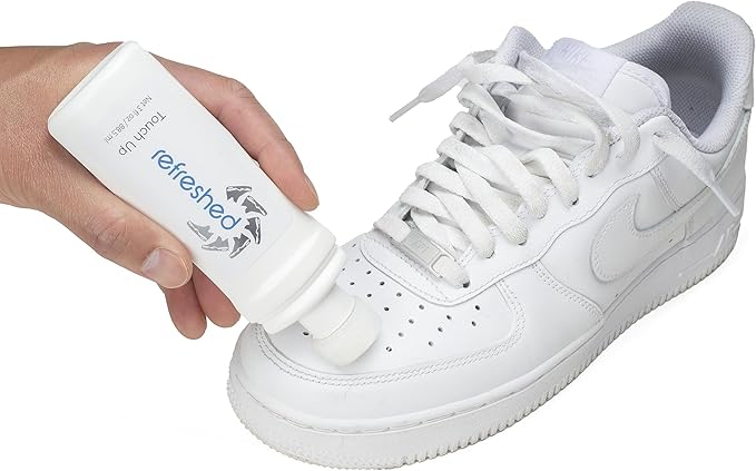Complete Shoe Cleaning Kit - 2x Advanced Cleaning Solution, 1x Premium Stain Repellent, 1x White Shoe Paint, & Shoe Cleaning Brush For Suede, Leather, Canvas, and Mesh shoes and White Sneakers