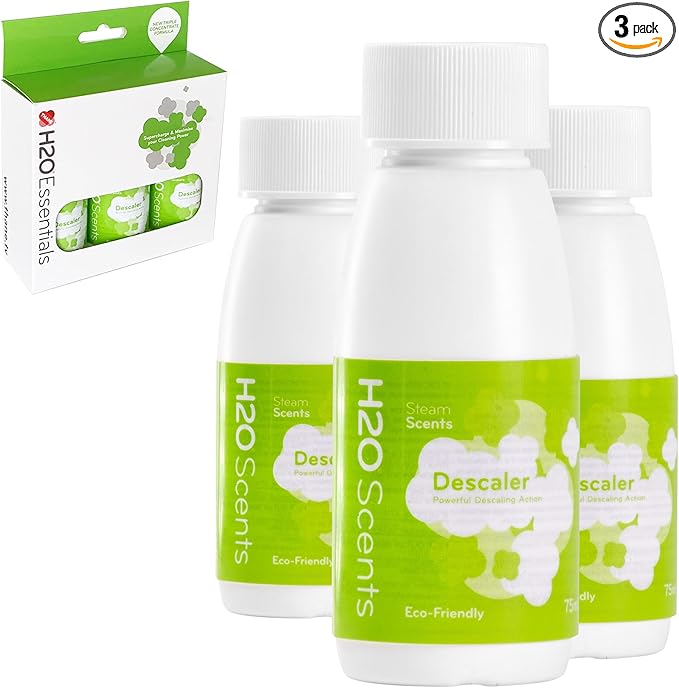 H2O Steam Cleaner Descaler - Pack of 3 (Descaler)