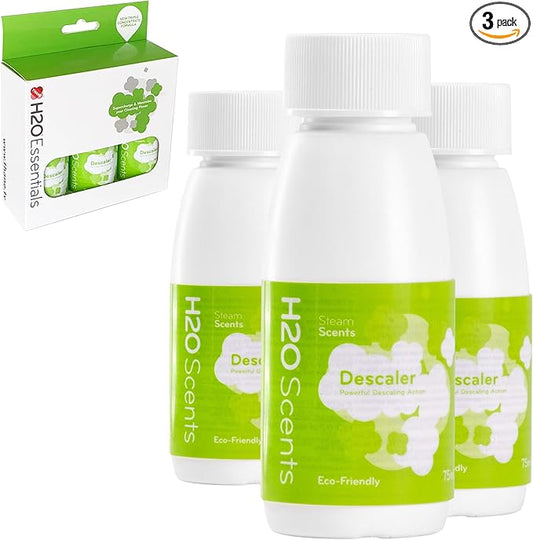 H2O Steam Cleaner Descaler - Pack of 3 (Descaler)