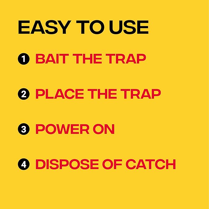 Victor Electronic Mouse Trap Humane Mouse Traps Indoor for Home - M250B - No Touch Electric Mouse Traps for Home