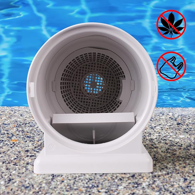 KTWT 284102 Standard Thru-Wall Skimmer w/Return Fitting for Hayward Skimmer Above Ground Pools (1 Set)