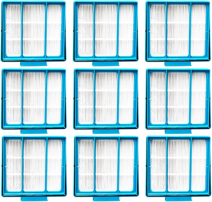 (9Pack Filters Replacement Accessories for Shark Robot Vacuums — Compatible with AV2110S / AV2120 / RV2110 / RV2120AE