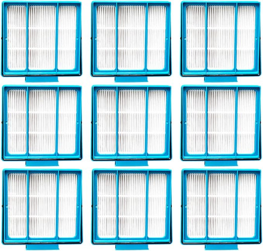 (9Pack Filters Replacement Accessories for Shark Robot Vacuums — Compatible with AV2110S / AV2120 / RV2110 / RV2120AE