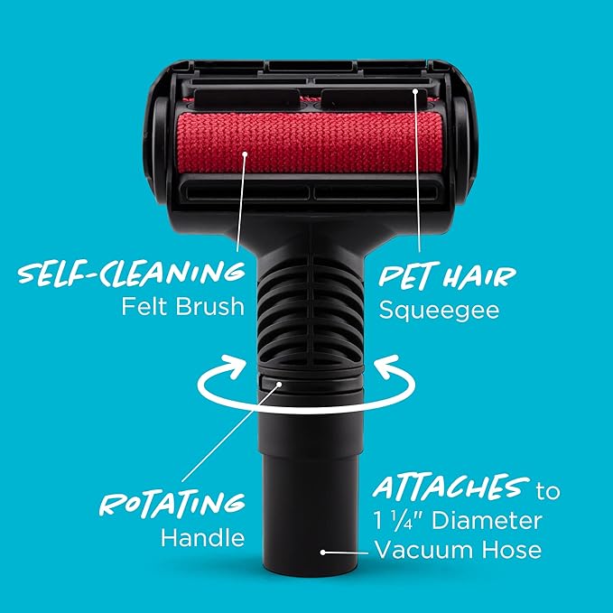 Pet Fur Remover for Furniture or Clothes, Use as Pet Hair Vacuum Attachment or Lint Roller for Pet Hair, SPET-Tool