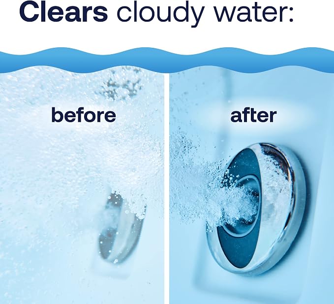 HTH Spa 86134 Clear Chlorinating Sanitizer and 86135 Non Chlorine Shock Oxidizer for Spa and Hot Tub Care