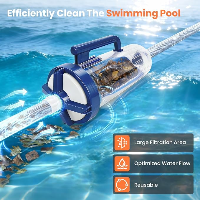 Pool Leaf Canister Replacement Hayward W530 Leaf Catcher fits Pool and Spa Cleaners- Inline(With Mesh Bag)