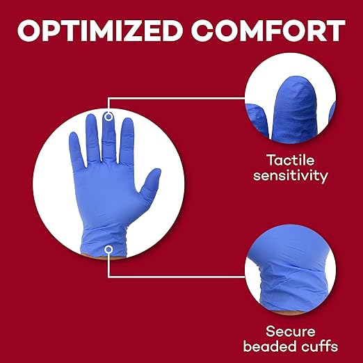Dealmed Nitrile Exam Gloves Small (200 Count) - Disposable, Latex-Free, Powder-Free, Medical Use