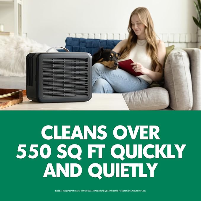 PuroAir Air Purifier Genuine 100i Replacement Filter - HEPA Air Filter for PuroAir 100 Air Purifier Official Filter CarbonTech 3-Layer Defense Filters 99.9% Pollen, Dust, Dander, Smoke, Odors (4PK)