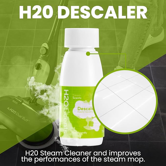 H2O Steam Cleaner Descaler - Pack of 3 (Descaler)