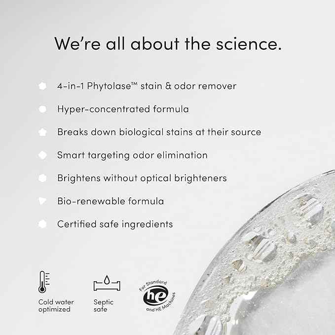 Dirty Labs | Bio-Enzyme Laundry Starter Kit | Signature Detergent (32 Loads) & Bio Enzyme Booster (48 Loads) | Hyper-Concentrated | High Efficiency & Standard Machine Washing | Nontoxic, Biodegradable