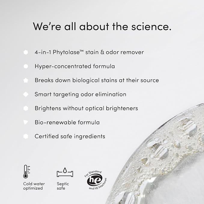 Dirty Labs | Clean Cleaning Bundle | Signature Detergent (32 Loads), Free & Clear Detergent (32 Loads), and Booster (48 Loads) | High Efficiency & Standard Machine Washing | Nontoxic, Biodegradable