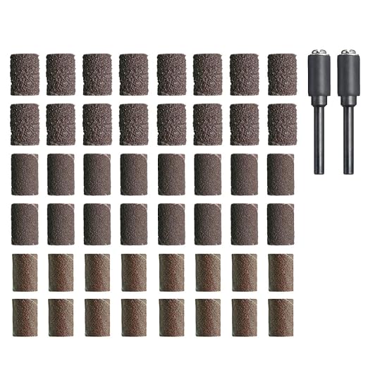 Dremel 770B-01 1/4 in. (6.4 Mm) 60, 120 & 240 Grit Sanding Band Variety Kit