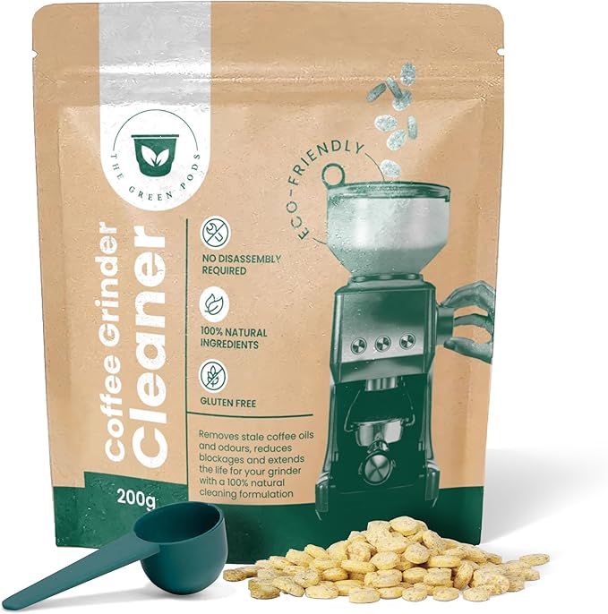 Coffee Maker Makeover Bundle - Descaler, Cleaner, and Grinder Pellets compatible with all coffee machine