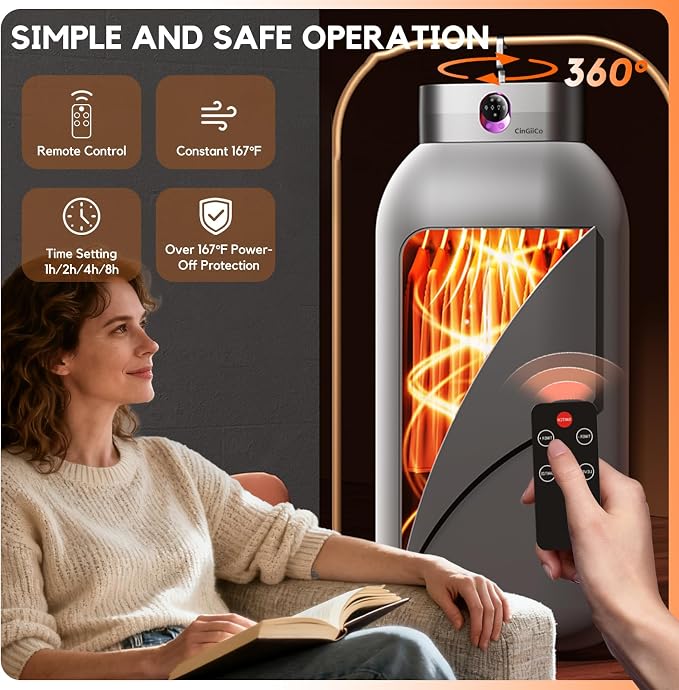 Portable Clothes Dryer, Clothes Dryer Hold 12 Items Up, With Time Setting、Remote Control, Portable Dryers For Laundry, Apartments, RV, Travel, Low noise、Energy Saving (Grey)