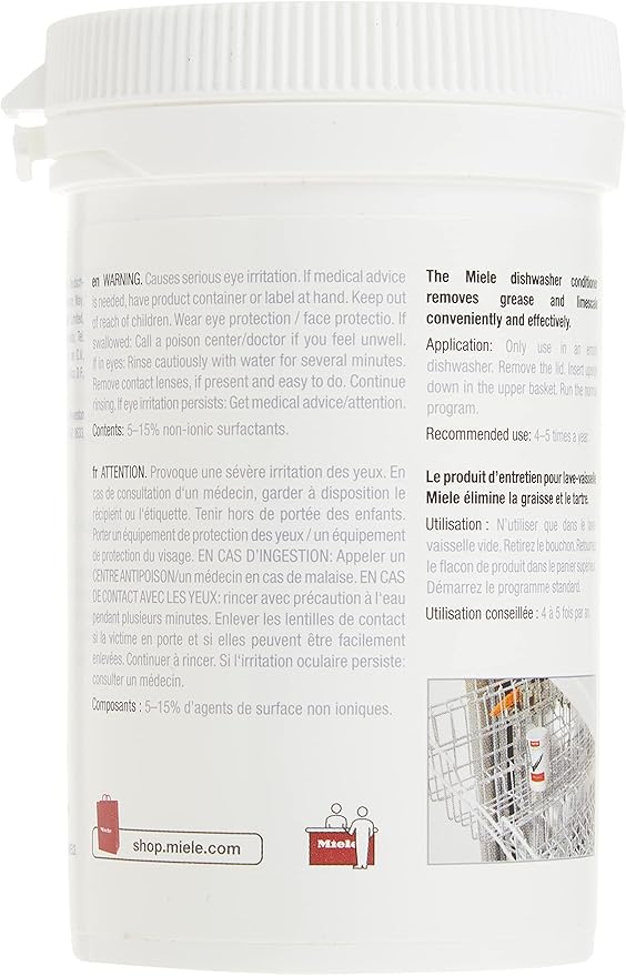 Miele UltraTab All in 1 Dishwasher Tablets + Miele DishClean Dishwasher Cleaner
