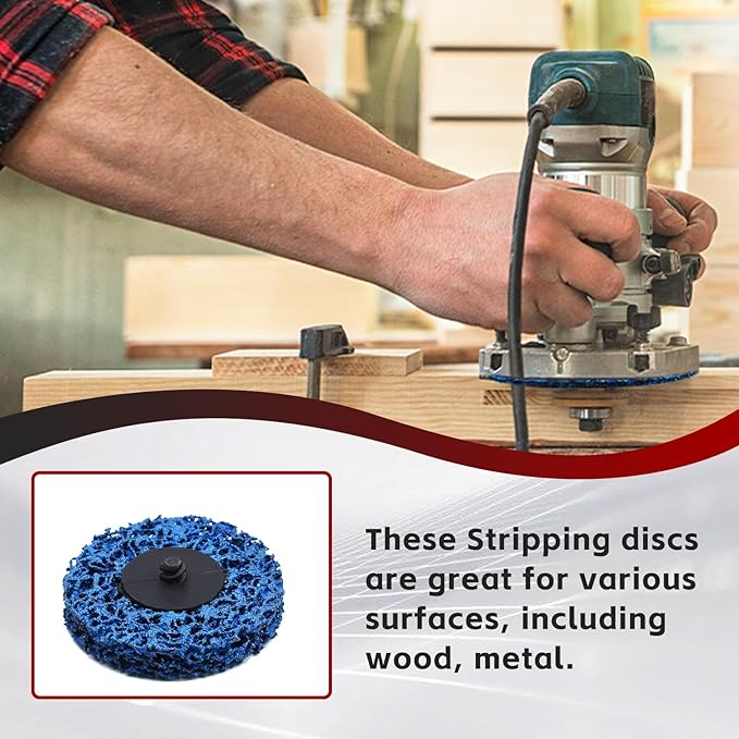 ‎findmall 5 Pack 3" Quick Change Easy Strip and Clean Discs, Premium Abrasive Wheels for Paint, Rust, and Surface Prep, Fits Angle Grinders