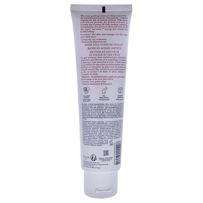Fresh Cleanser, 150ml Soy Face Cleanser for Women