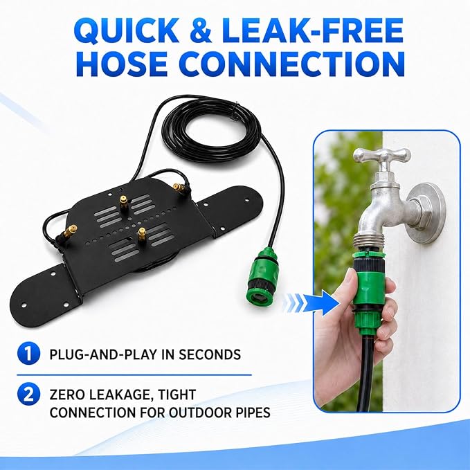 Water Spray Assist Base for JobSite Outdoor Shoe Scraper | Heavy Duty Shoe Scraper Cleaner Brush Accessory, Deep Cleans Mud & Dirt, Ideal for Garden,Farm & Home Use(Brush Not Included)