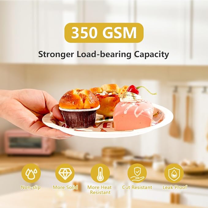96Pcs Taco Anniversary Party Decorations Taco Bout Love Plates and Napkins Mexican Fiesta Decorations for Wedding Bridal Shower Engagement Anniversary Cinco De Mayo Party Supplies Serves 24