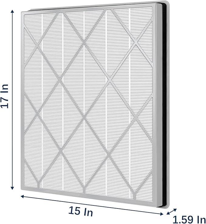 3 Pack HE401 Replacement Filter Compatible with Shark Air Purifier 4 Fan Model HE401 HE402 HE405 3-IN-1 HE4FKPET H13 True HEPA for Shark HE400 Air Purifiers