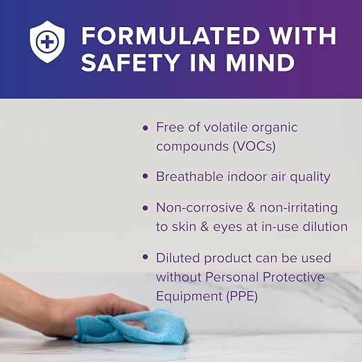 Oxivir Diversey 5019296 Five 16 One-Step Hospital Strength Disinfectant Liquid Cleaner, Accelerated Hydrogen Peroxide, SmartDose Concentrate, 1.4-Liter (Pack of 2)