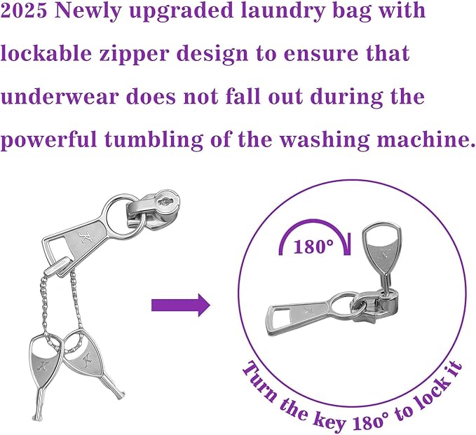 Silicone Bra Washing Bags for Laundry, 3 Pack Lingerie Laundry Mesh Bags, Keep Shape Delicate Wash Bra Bags Prevent Damage, Socks, Underwear, Protective Wash Bags with Lockable Zipper