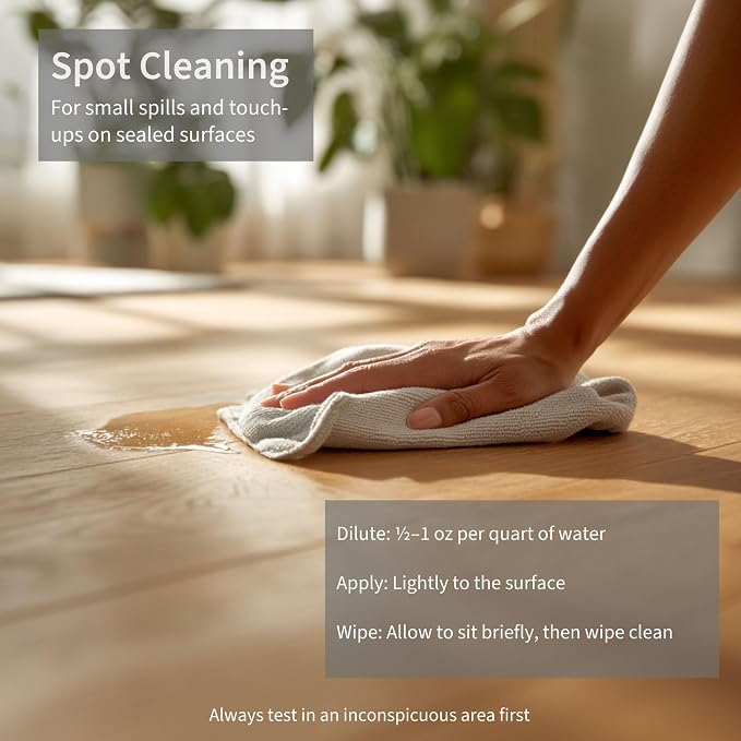 Lapew Cozy Autumn Scented Mop Soap - Luxury Floor Cleaner Concentrate for Mopping Tile, Laminate, Vinyl & Hardwood | Streak-Free, Low-Foam | 36 oz