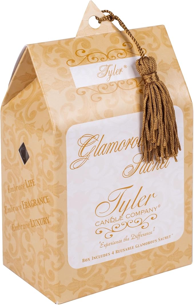 Elanze Designs Tyler Candle French Market 1.9 Ounce Tart Mixer Melts and Laundry Sachet Bundle; Set of 4