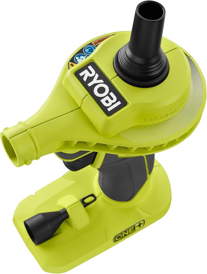 RYOBI 18-Volt ONE+ Cordless High Volume Power Inflator Tool Only P738