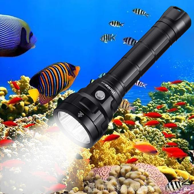 Wurkkos DL40 5000Lumen Dive Lights Scuba Diving, 90 High CRI, 4 Modes, Powerful IPX8 Underwater Flashlight, Super Bright Diving Flashlight for Cave Snorkeling