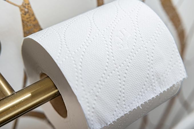 24 Rolls of Bamboo Toilet Paper - 3-Ply, King- Sized Sheets Made From Tree-Free, ECF Paper - Zero Plastic Packaging, Septic Safe, No Forever Chemicals (24 Pack, 24.0, Pack)