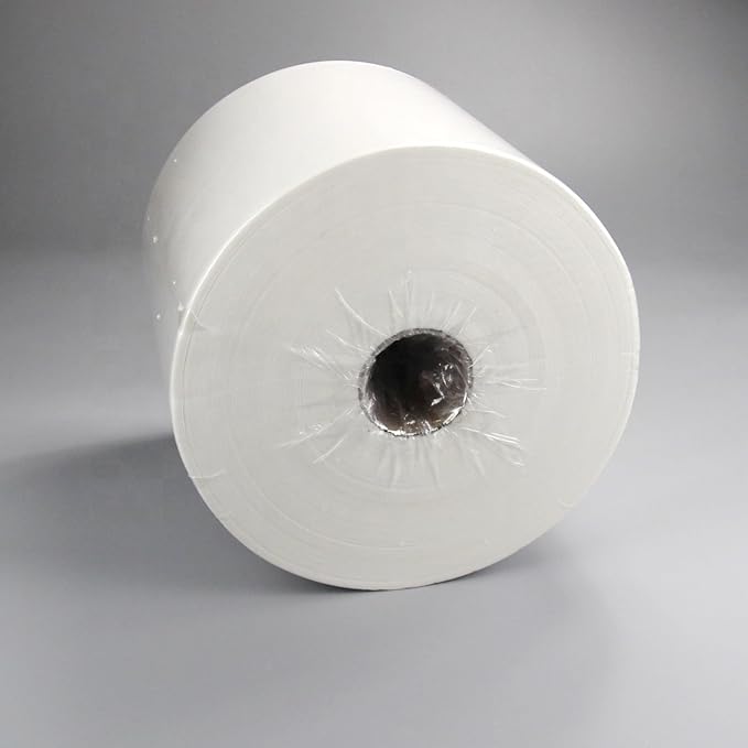 AAwipes Industrial Wipes Multi-purpose Cleanroom Wipes | 500 PCS | 10"*12", White| Dust-Free Cellulose/Polyester Blend Disposable, Jumbo Roll, High Absorbency - NW0561012R