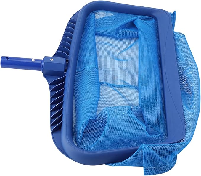 Fine Mesh Pool Skimmer Net Deep Bag for Catching Floating Debris with Lightweight Frame for Pool Care Professionals