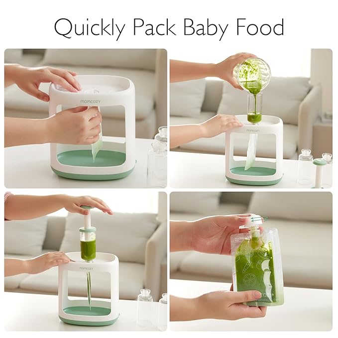 Momcozy Bottle Brush Set+Momcozy Squeeze Station